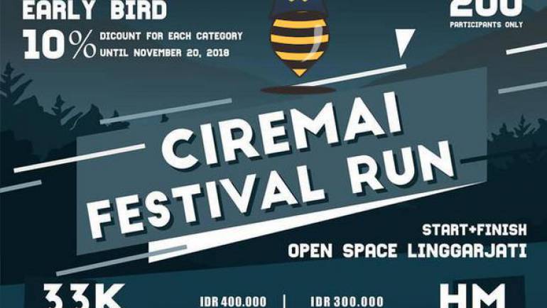 Ciremai Festival Run 2018